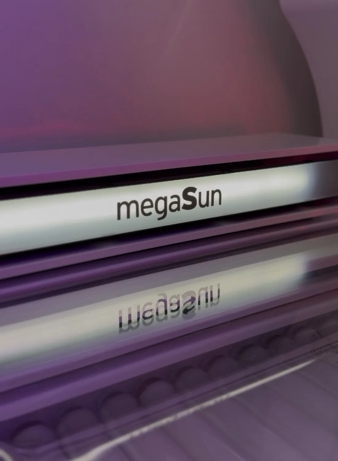 megaSun sunbed detail at Forever Sun